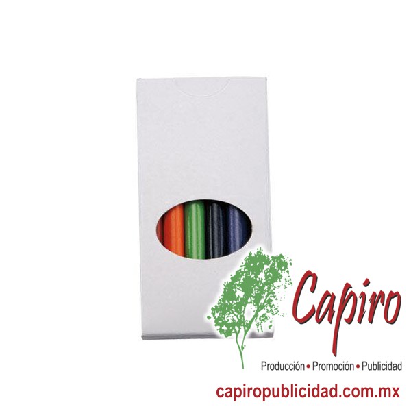Caja de colores con logo