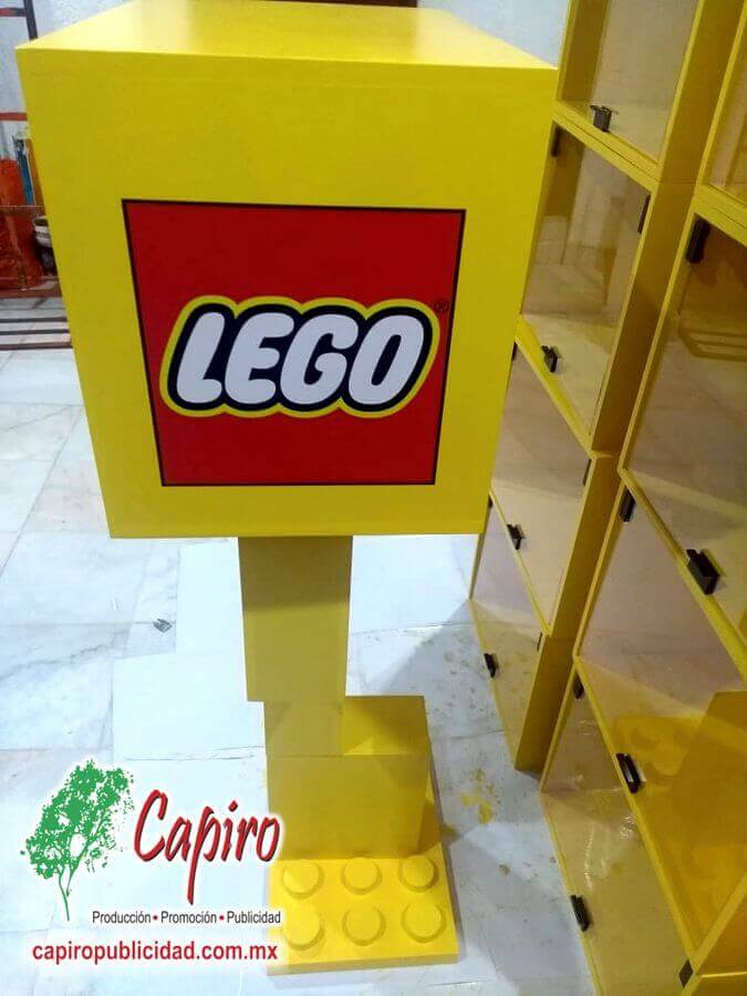 Mostrador MDF Proyecto Blin Builder LEGO 1