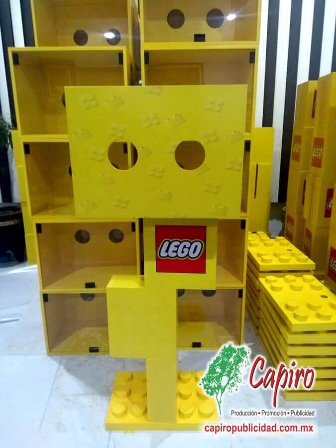 Mostrador MDF Proyecto Blin Builder LEGO 3