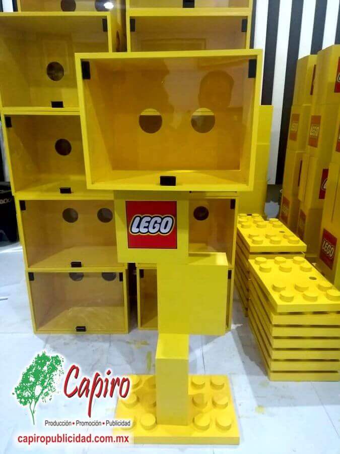Mostrador MDF Proyecto Blin Builder LEGO 5