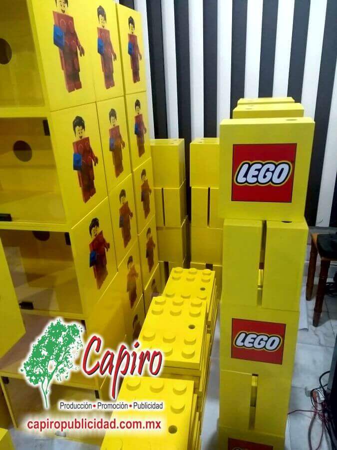 Mostrador MDF Proyecto Blin Builder LEGO 6