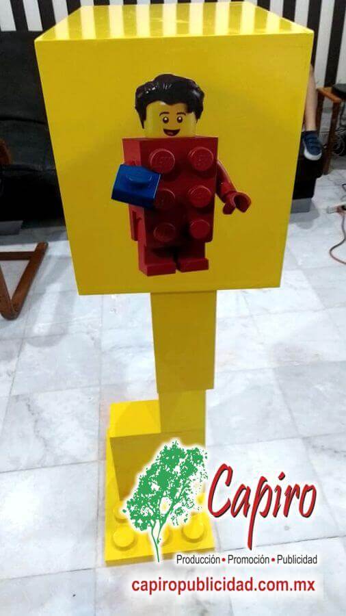 Mostrador MDF Proyecto Blin Builder LEGO 7