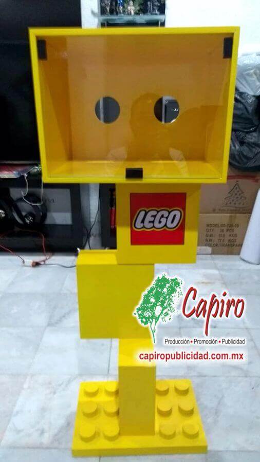 Mostrador MDF Proyecto Blin Builder LEGO 8