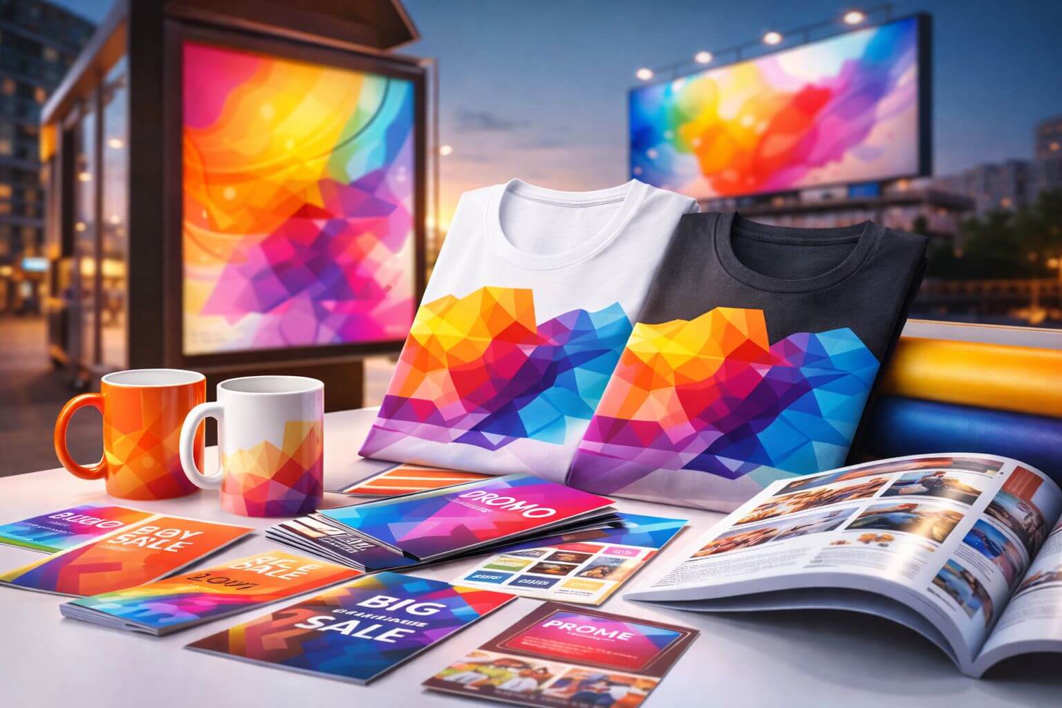 Servicios de impresión y publicidad