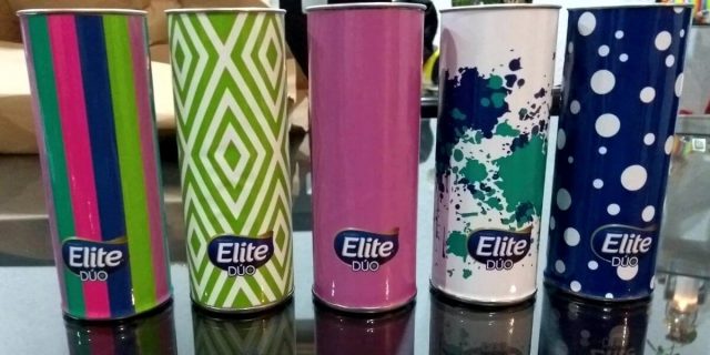 Botes de cartón promocionales 1