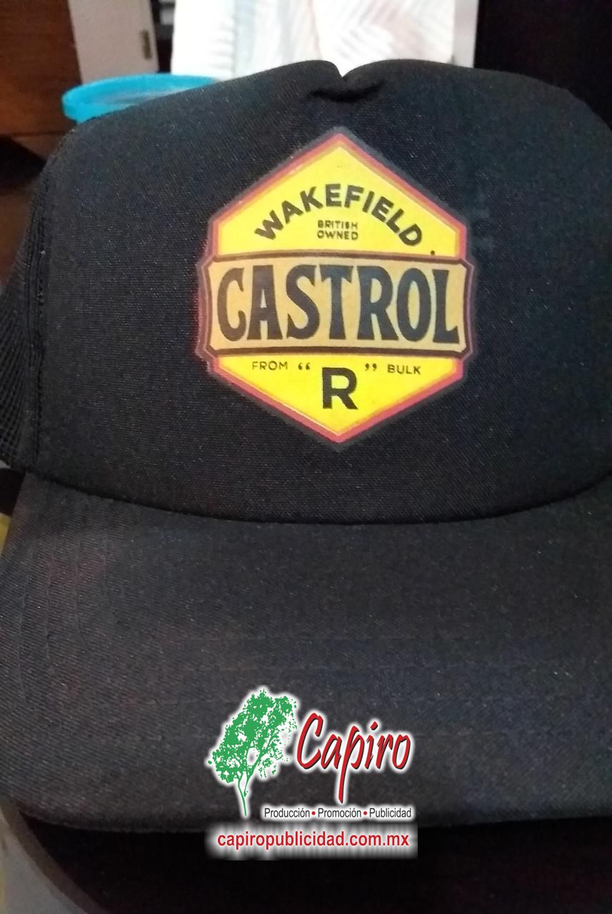 Gorras promocionales con transfer serigráfico 2