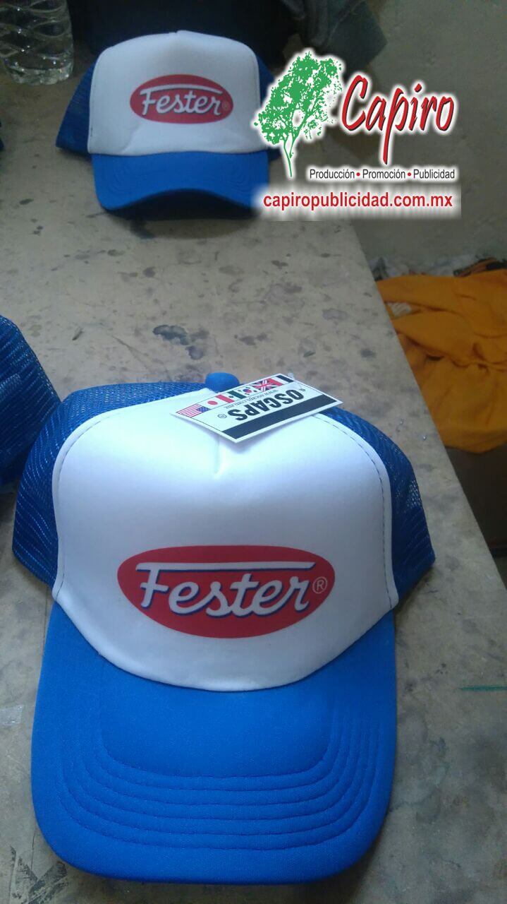 Impresión transfer gorras